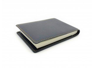 leather-find-memo-cover-goat-shrink-leather-custom-grey