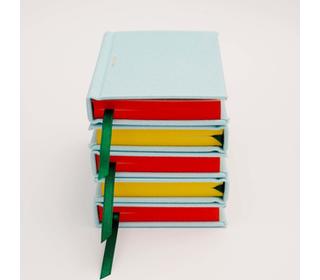 side-colored-notebook-a7-white-paper