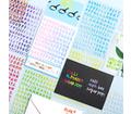 Sticker Calli Alphabet Pack - Sugar Pop