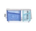 Pen & Tool Pouch Mesh with gusset Light Blue