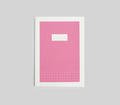 Hanji Book Cabinet A5 Dot Pink