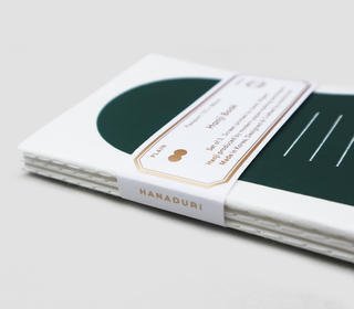 hanji-book-passport-3pcsset-green