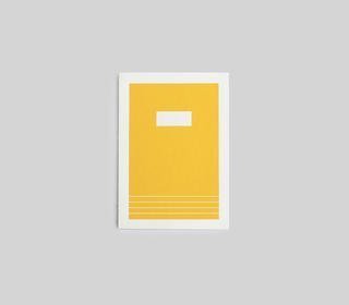 hanji-book-cabinet-a5-line-yellow