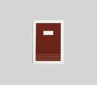 hanji-book-cabinet-a5-line-brown