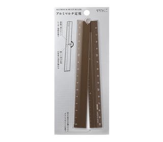 aluminum-multiple-ruler-30cm-brown