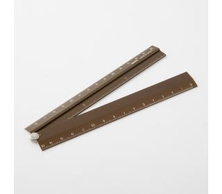 aluminum-multiple-ruler-30cm-brown