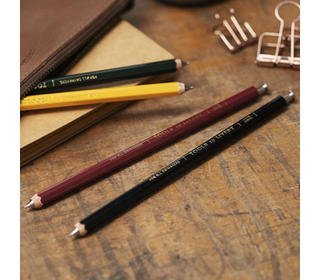 wooden-mechanical-pencil-dark-red