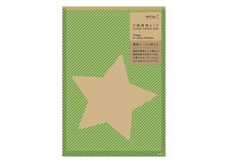 ch-one-side-clear-bag-m-front-print-star-window-x-12