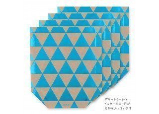 gift-sticker-pocket-triangle-light-blue-x-4