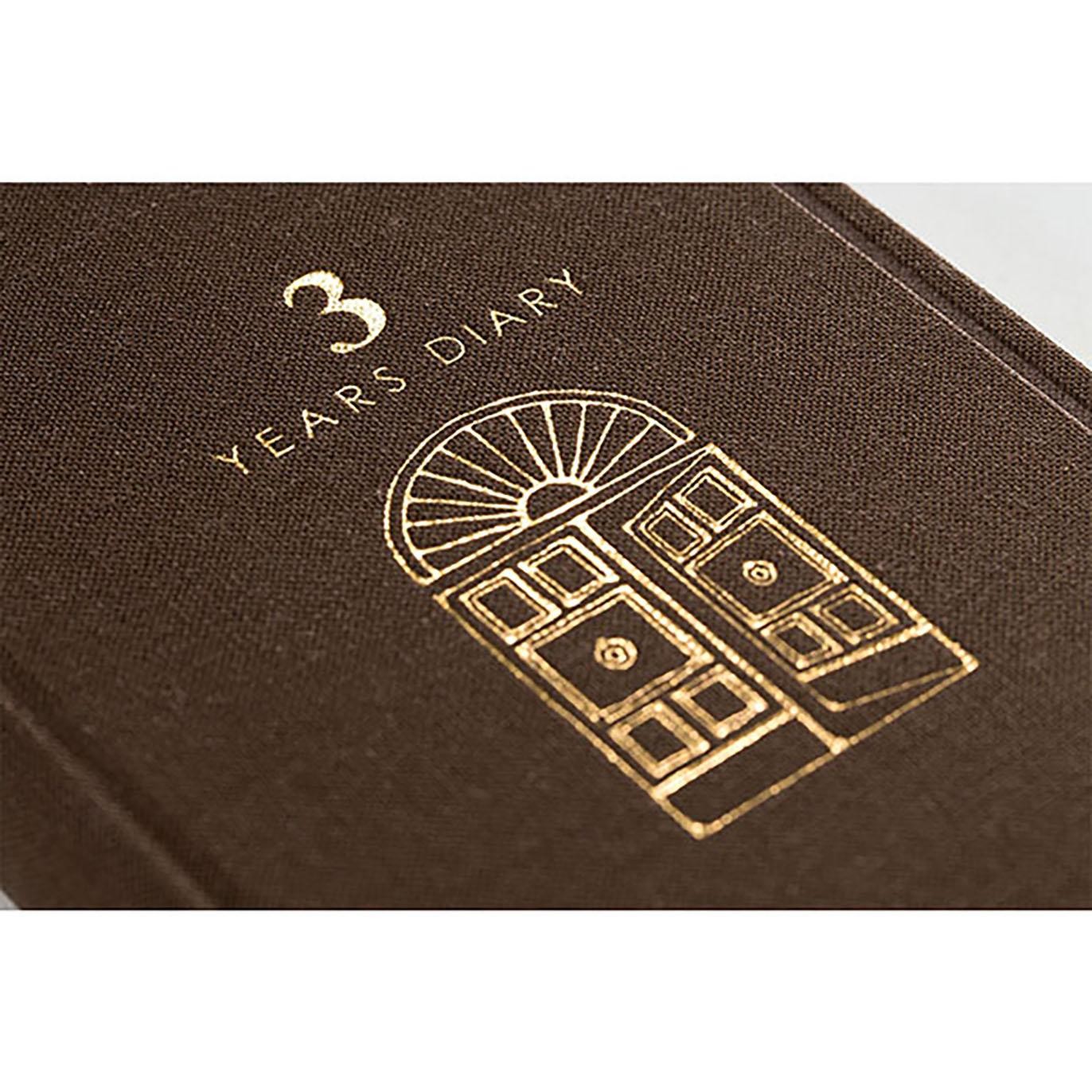 Diary 3 years Gate Brown