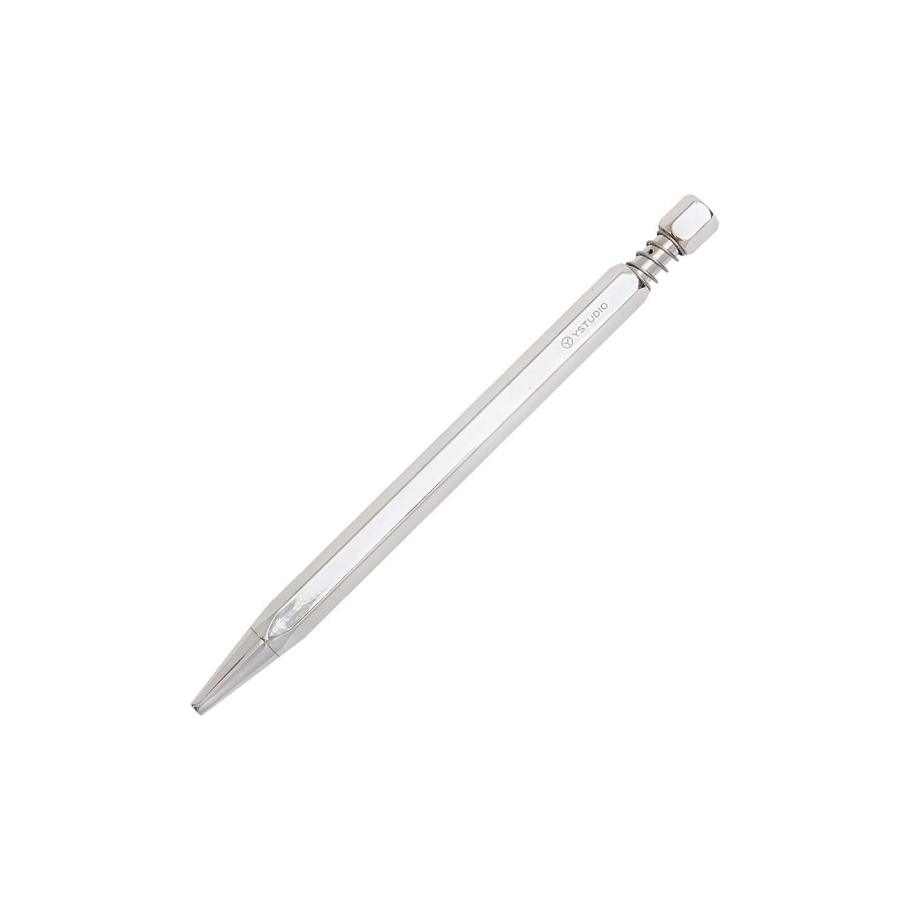 Classic Revolve - Ballpoint Pen (Spring) - Shiny Silver